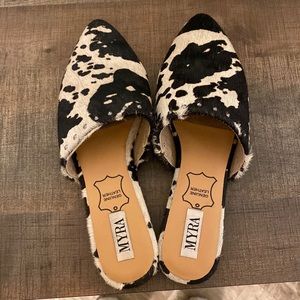 Myra mules cowhide
